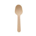 Cuchara de postre de madera en bolsa 8,5cm 100 piezas Sunup 4901627067949