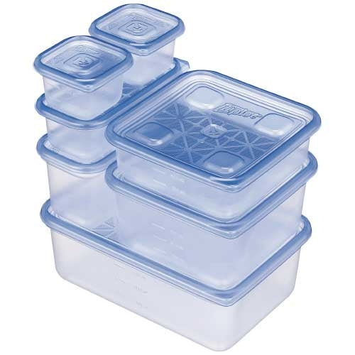 Contenedor ziploc surtido 7 piezas Asahi Kasei Home Products 4901670112009