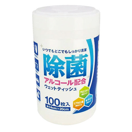 イデアス 除菌ウェットティッシュ本体 100枚 4589858250974