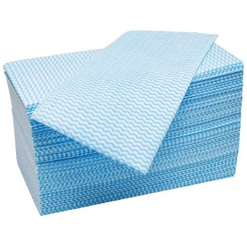 ストリックスデザイン 抗菌カウンタークロス 100枚 ブルー 4562100011738