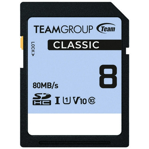 SDHCカード UHS-I U1 8GB TSDHC8GIV1001 ＴＥＡＭ 4571381808425