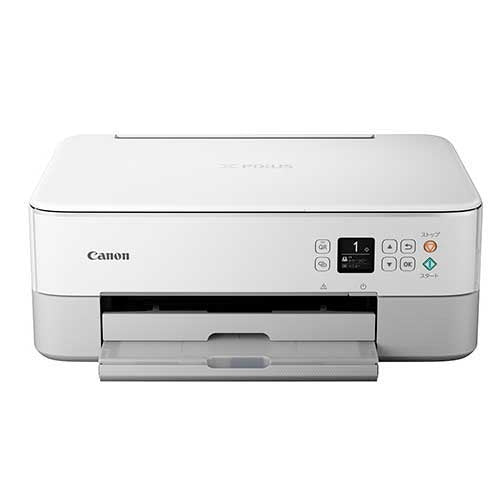 キヤノン インクジェット複合機 PIXUSTS5430WH 白 4549292198225