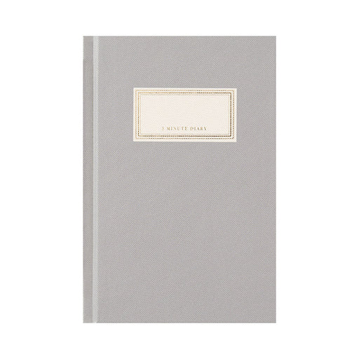 ミドリ 日記３分グレー 12703006　4902805127035