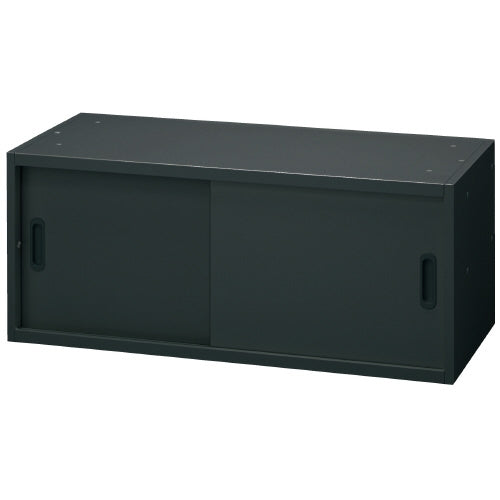 PLUS（プラス）オフィス家具 Je引違い保管庫 JE-40SR TBK D450　