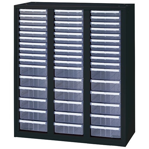 PLUS（プラス）オフィス家具 Jeクリアケース JE-105KA-CTN TBK D450　