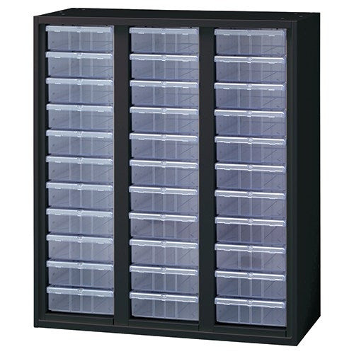 PLUS（プラス）オフィス家具 Jeクリアケース深型 JE-105KA-FTN TBK D450　