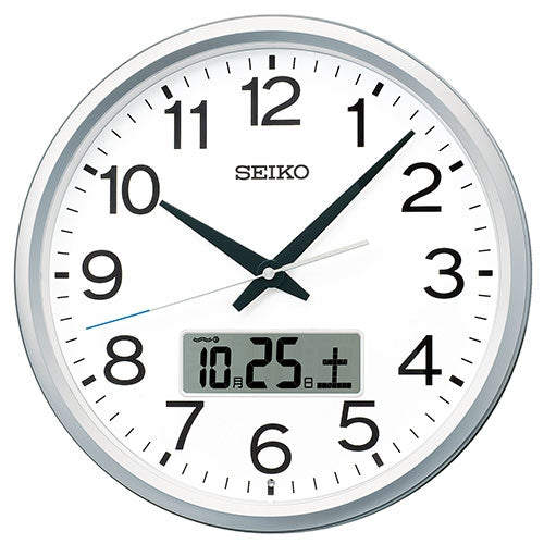 PLUS（プラス）オフィス家具 セイコープログラム電波時計 PT202S　4517228042591