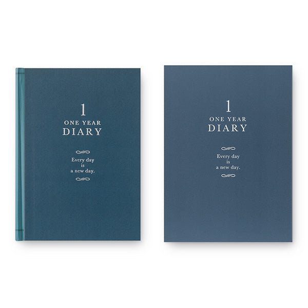 12844006 ミドリ/デザインフィル 日記 1日1ページ 洋風 12844006  MIDORI/DESIGNPHIL デザインフィル 4902805128445（2セット）