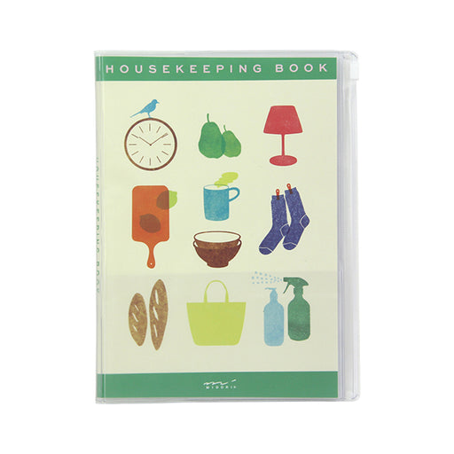 ミドリ 家計簿A5働くふたり 12852 ミドリ 12852006　4902805128520（5セット）