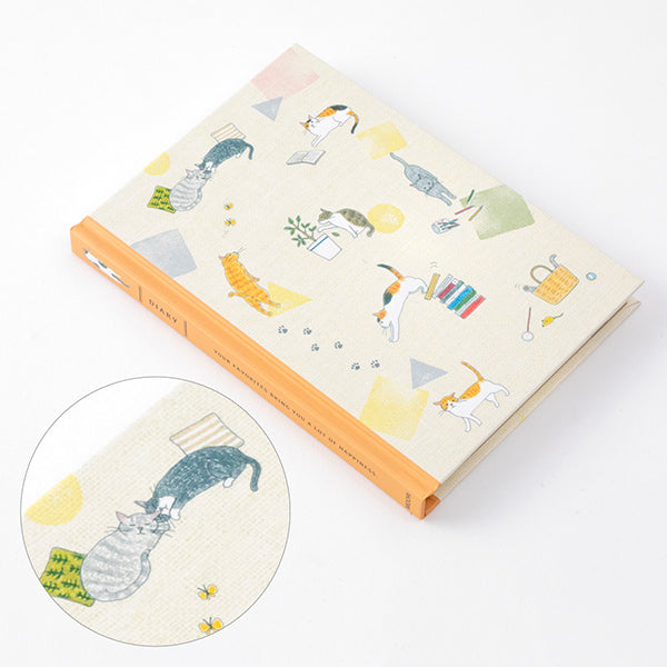 Midori/12878006_Diary cat pattern/4902805128780