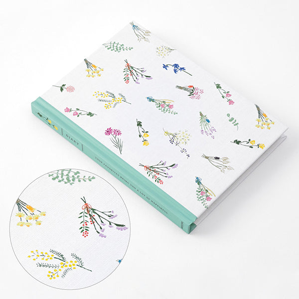 Midori/12879006_Diary Dried flower pattern/4902805128797