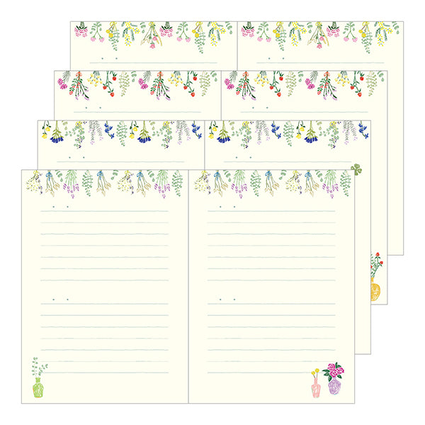 Midori/12879006_Diary Dried flower pattern/4902805128797