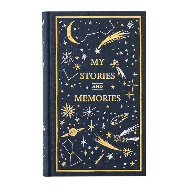 Midori/12880006_Diary 1 page a day Foreign book Star pattern/4902805128803