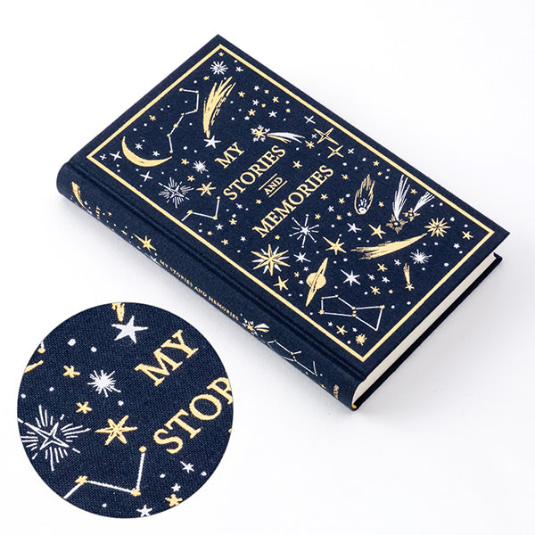 Midori/12880006_Diary 1 page a day Foreign book Star pattern/4902805128803
