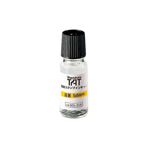 Botella pequeña de disolvente TAT SOL-1-31A Shachihata 4974052005077