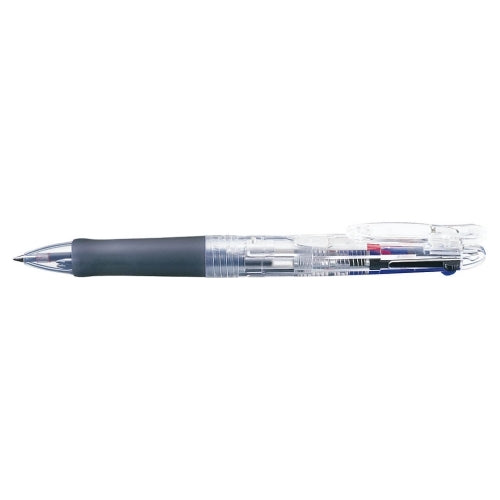 Bolígrafo Zebra clip-on G 3 colores B3A3-C transparente