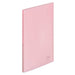 LIHITLAB. クリヤーブック20P N-8101-12 桃 4903419344894