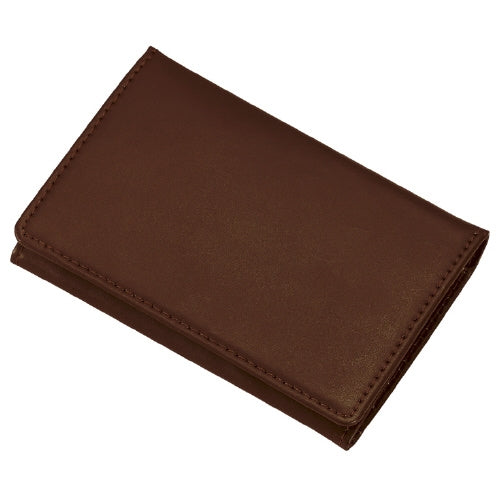レイメイ藤井 ジョッター式名刺入 GLN1055C 革製ブラウン 4902562498829