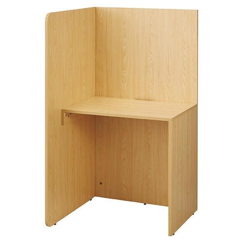 PLUS（プラス）オフィス家具 L型ブースデスク2 RFBD2-L0770NAナチュラル　