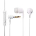エレコム マイク付きイヤホン ホワイト EHP-CN300MWH 4953103280854