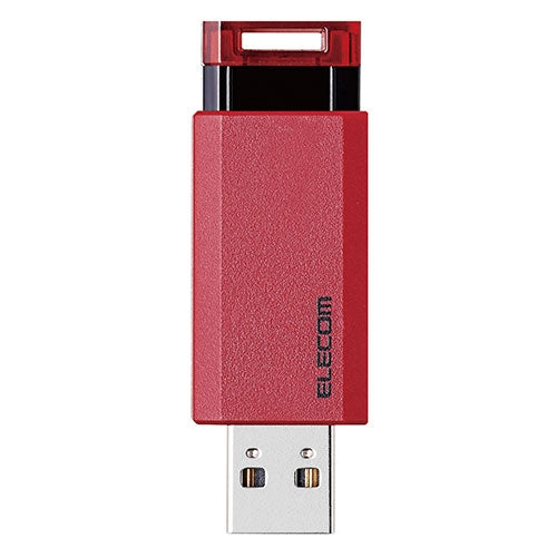 エレコム USBメモリ3.1 ノック式16GB MF-PKU3016GRD 4953103339149