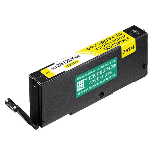 エコリカ リサイクルインクBCI-381XLY用 4562451404852