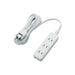 ELECOM power tap 4 ports 3m T-S02-2430WH 4953103381988