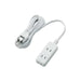 ELECOM power tap 3 ports 3m T-S02-2330WH 4953103381957