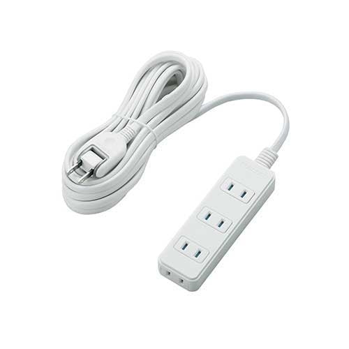 エレコム 電源タップ 4個口 5m T-ST02-22450WH 4953103382091