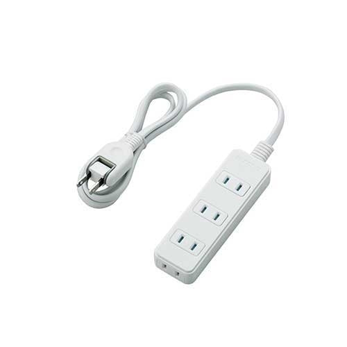 エレコム 電源タップ 4個口 1m T-ST02-22410WH 4953103382060