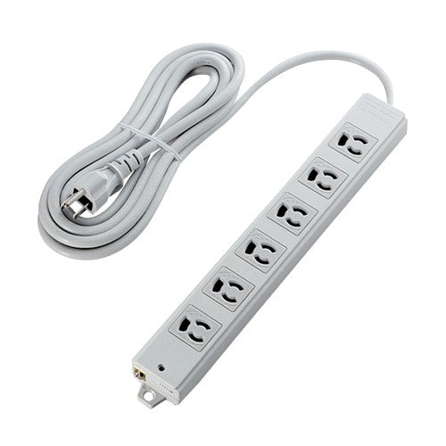 エレコム OAタップ磁石付3P 6個口 5m T-WRM3630LG/RS 4953103191228