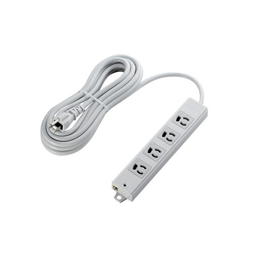 エレコム OAタップ磁石付3P 4個口 5m T-WRM3450LG/RS 4953103191211