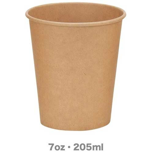 サンナップ 未晒しカップ205mL 100個 4901627055151