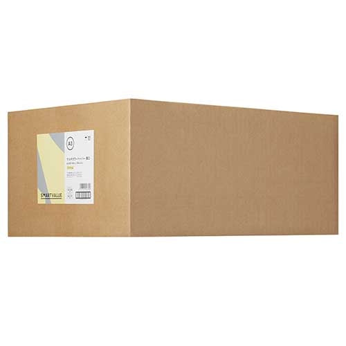 スマートバリュー カラーペーパー厚口A3 CREAM1500枚 A275J-2 4547345056799