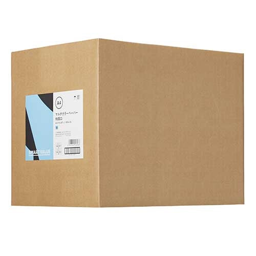 Smart Value Color Paper Extra Thick A4 Empty 1500 Sheets A281J-5 4547345056966