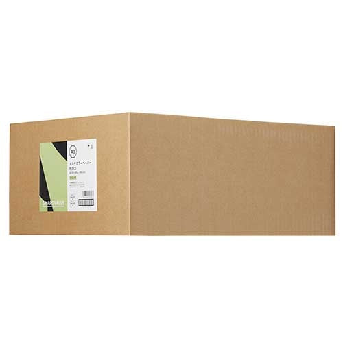 スマートバリュー カラーペーパー特厚口A3 鶯 1000枚 A285J-3 4547345057161