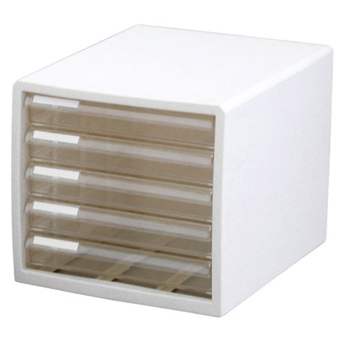 JEJアステージ I.BEAM レターケースM5 浅5段 ホワイト 4945296010691