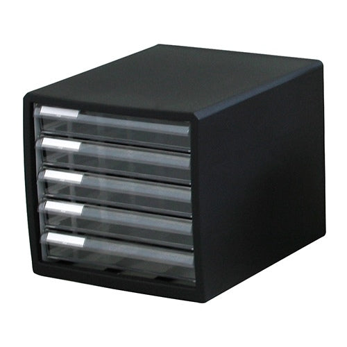 JEJアステージ I.BEAM レターケースM5 浅5段 ブラック 4945296010684