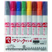 Teranishi Chemical Ind. Co., Ltd. magic marker M500C-8 minute letters eight colors set