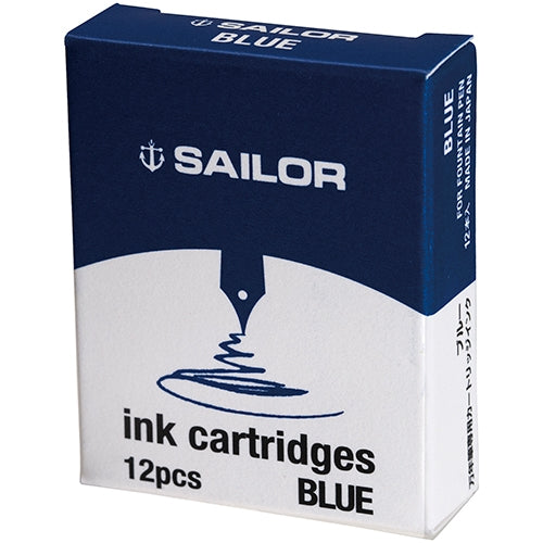 Sailor fyldepen ekstra blæk 13-0404-140 blå 12 stk.
