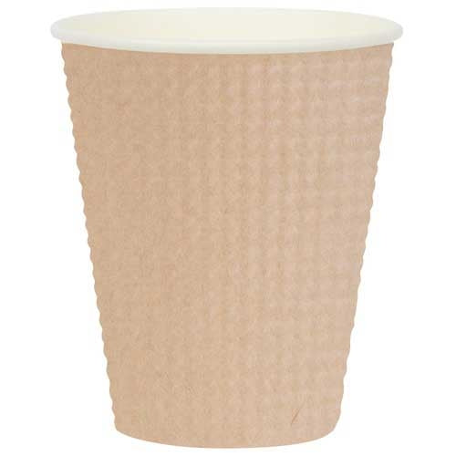サンナップ エンボスカップ未晒し340mL 25個 4901627048474