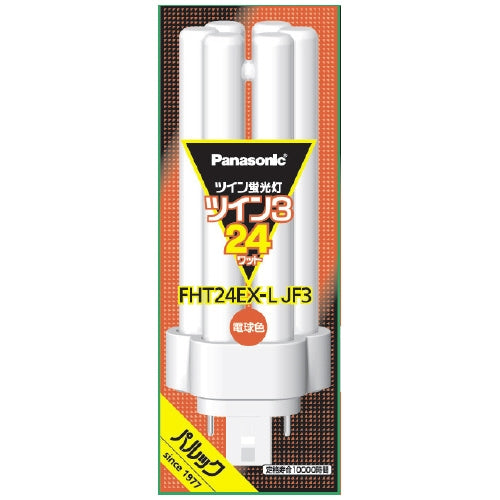 Panasonic ツイン蛍光灯 FHT 24W FHT24EXLJF3 電球色 4549980596104