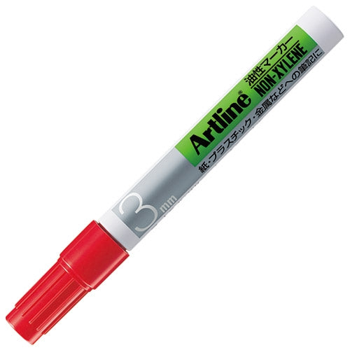 Shachihata artline marker k-70 round core 3 Red