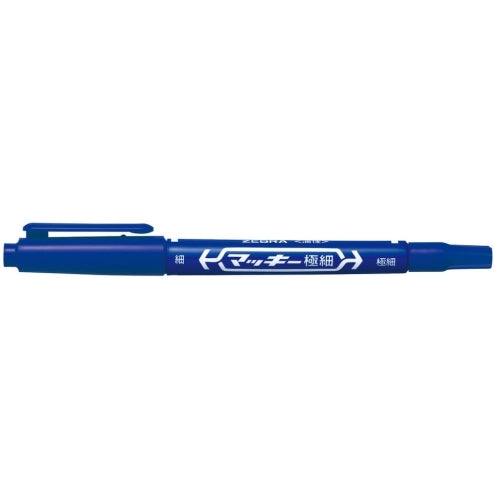 Zebra Mackie Extra Fine MO-120-MC-BL Blauw