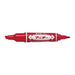 Zebra high McKie MO-150-MC-R red