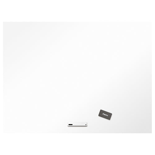 PLUS（プラス）オフィス家具 抗菌ホワイトマグネットシート AWM04無地3L　4522966461740