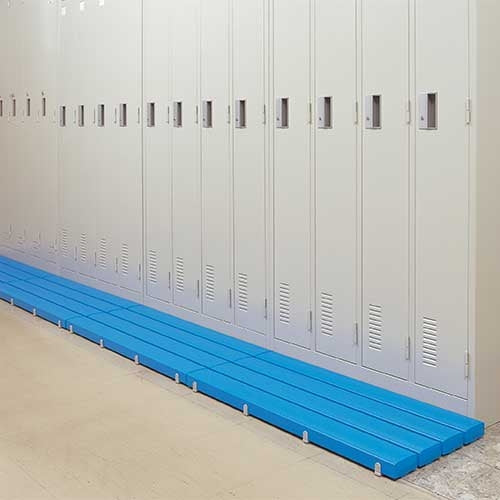 PLUS（プラス）オフィス家具 抗菌安全スノコMR-910-045-3 600×1800mm青　4904771112756