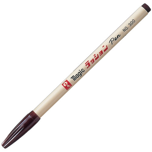 Caneta Lashon da indústria química Teranishi M300-T6 ponta fina marrom