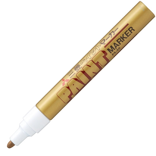 Mitsubishi pencil paint marker PX-20.25 in-gold