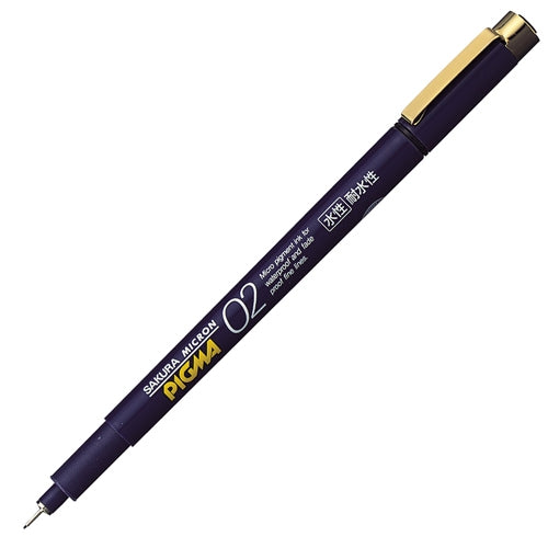 Sakura color products Corporation water-based markers PIGMAN 02 ESDK02 black